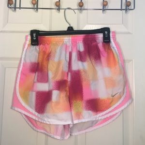 Pink Tie-Dye Nike Tempo Running Shorts [Size M]